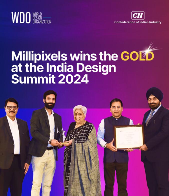 Award-Winning Innovation: Millipixels’ Gold in Deep Tech Design